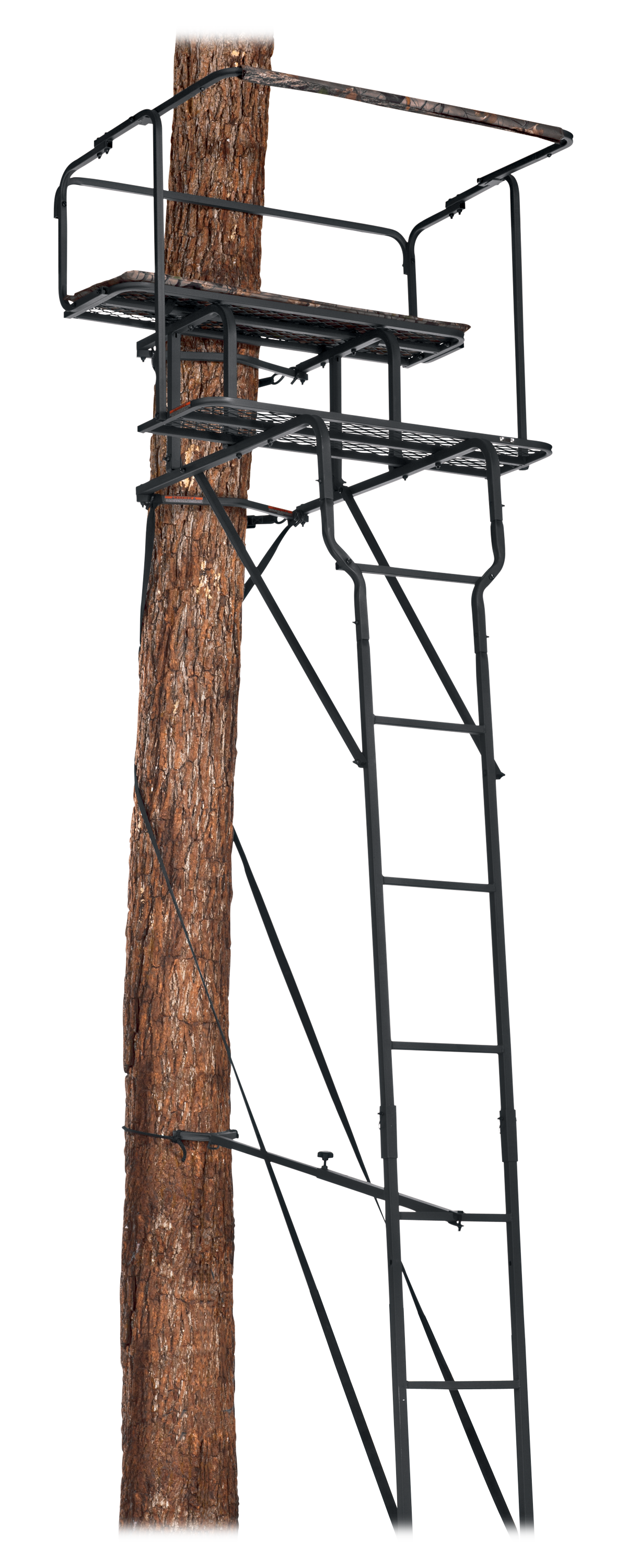 Big Game Treestands The Guardian Two Person Ladder Stand Bass Pro Shops